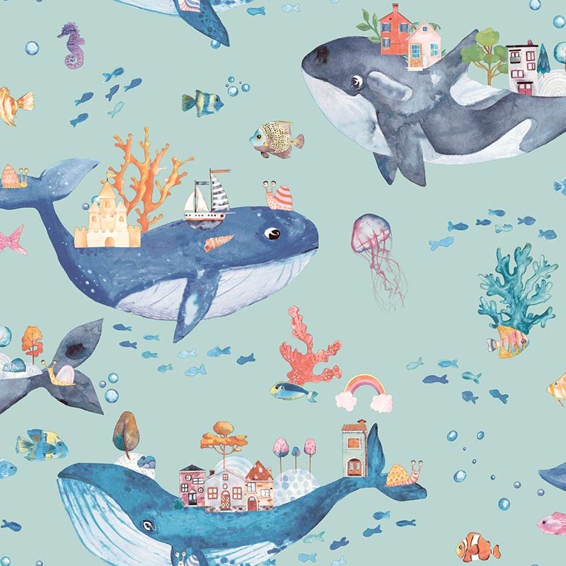 Papel pintado Holden Dream Catcher Whale Town 13221