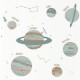 Papel pintado infantil Caselio Our Planet Universe OUP101907102