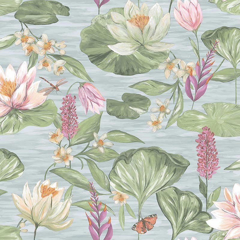 Papel pintado Holden The Lost Garden Water Lily 91640