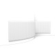 Orac Decor Revestimiento 3D W214F Hill Bead XL