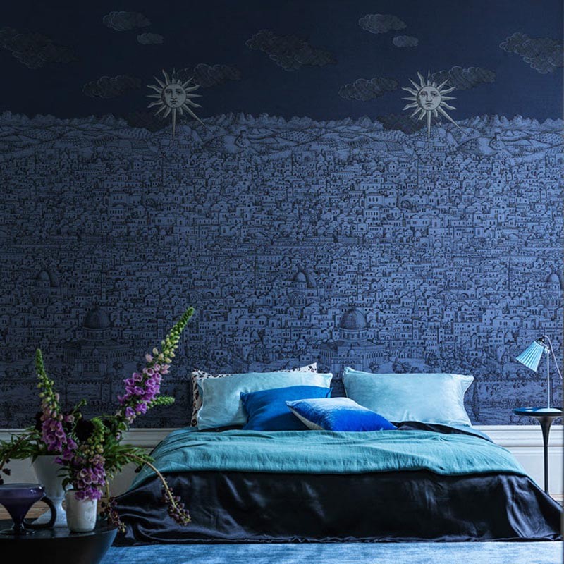 Mural Cole & Son Fornasetti Senza Tempo II Vista Mediterranea 123-3013