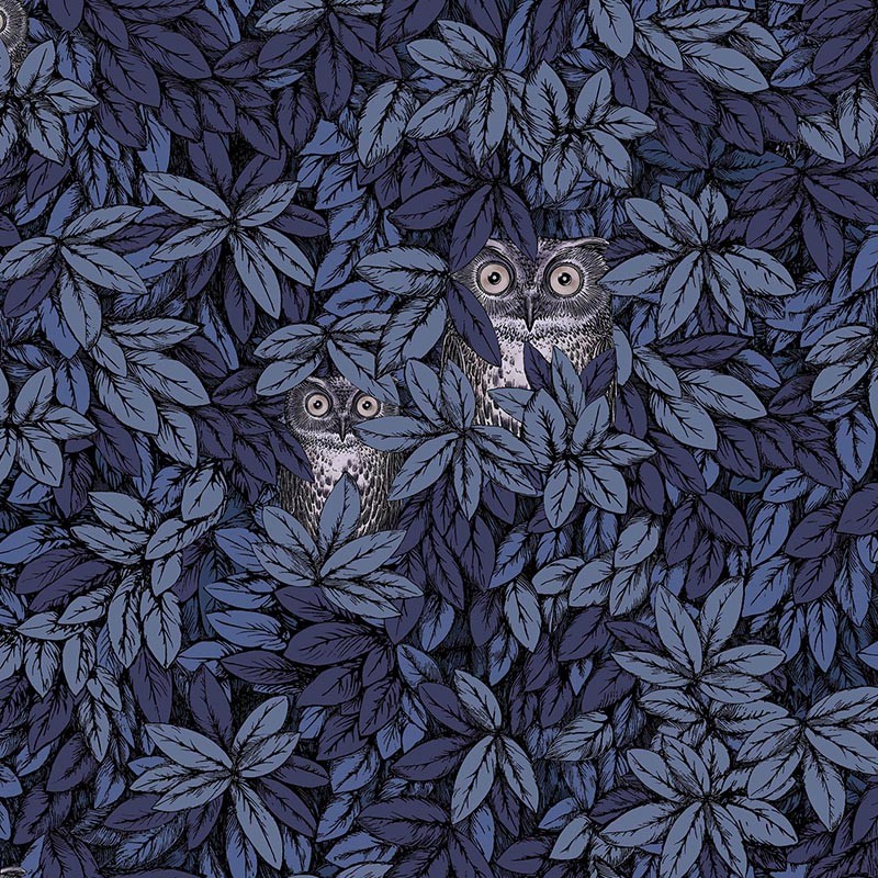 Papel Cole & Son Fornasetti Senza Tempo II Foglie e Civette 123-11053
