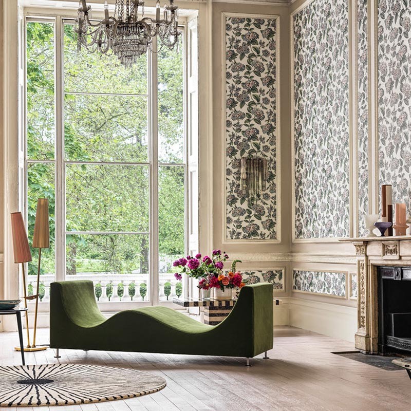 Papel Cole & Son Fornasetti Senza Tempo II Ramo di Ortensia 123-8039
