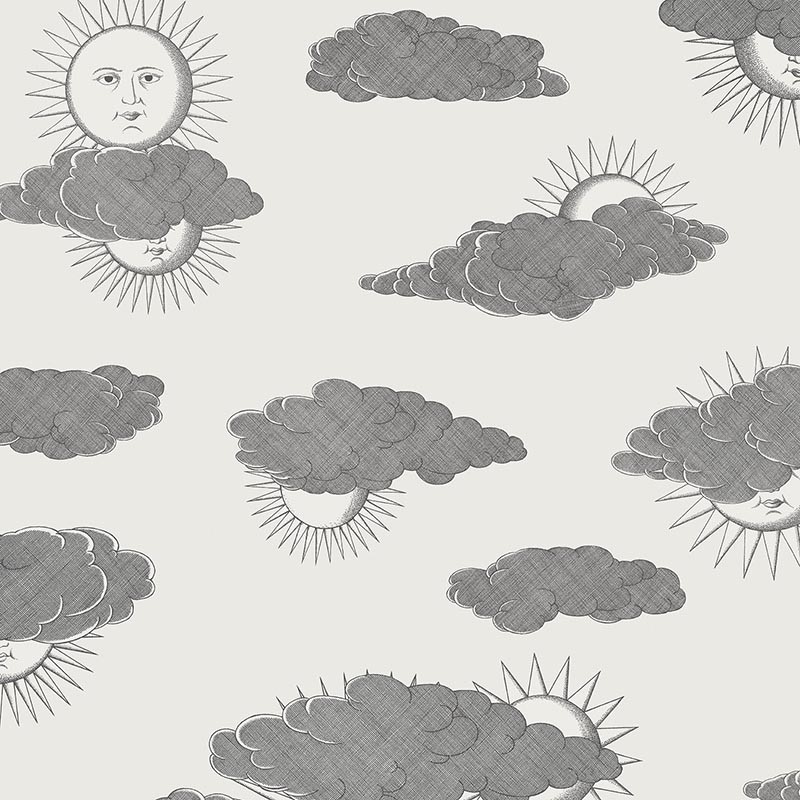Papel Cole & Son Fornasetti Senza Tempo II Soli e Nuvole 123-2007