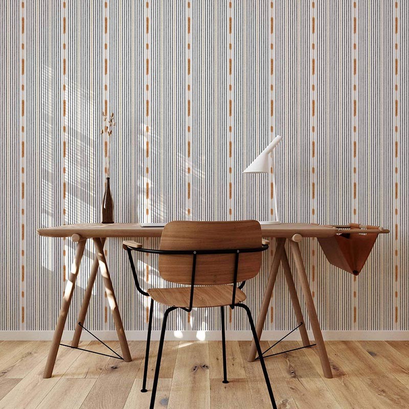 Papel pintado Coordonne Ikart Huipil Black A00819