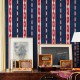 Papel pintado Coordonne Ikart Kente Blue A00807