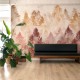 Mural Coordonne Lur Mendia Coral A00642