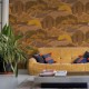 Papel Pintado Coordonne Lur Jardín Japonés Curry A00623