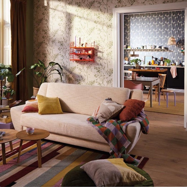 Papel Pintado Floral | Stories of Life de Living Walls