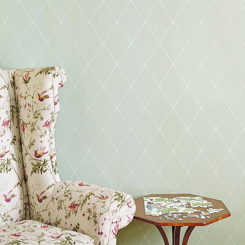 Papel pintado Cole & Son Archive Anthology Large Georgian Rope Trellis 100-13066