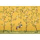 Mural Coordonne Forbidden City Crowned Crane Amber B00162