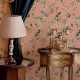 Papel pintado Coordonne Forbidden City Birds Prosperity Rose B00124
