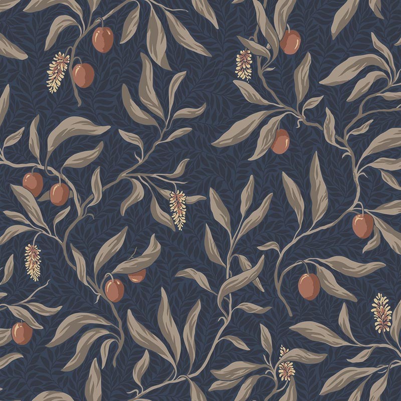 Papel pintado Sandberg Villa Dalarö II Vinnie Classic Blue S10224