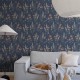 Papel pintado Sandberg Villa Dalarö II Emma Classic Blue S10185