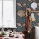 Papel pintado Sandberg Villa Dalarö II Ava Classic Blue 400-86