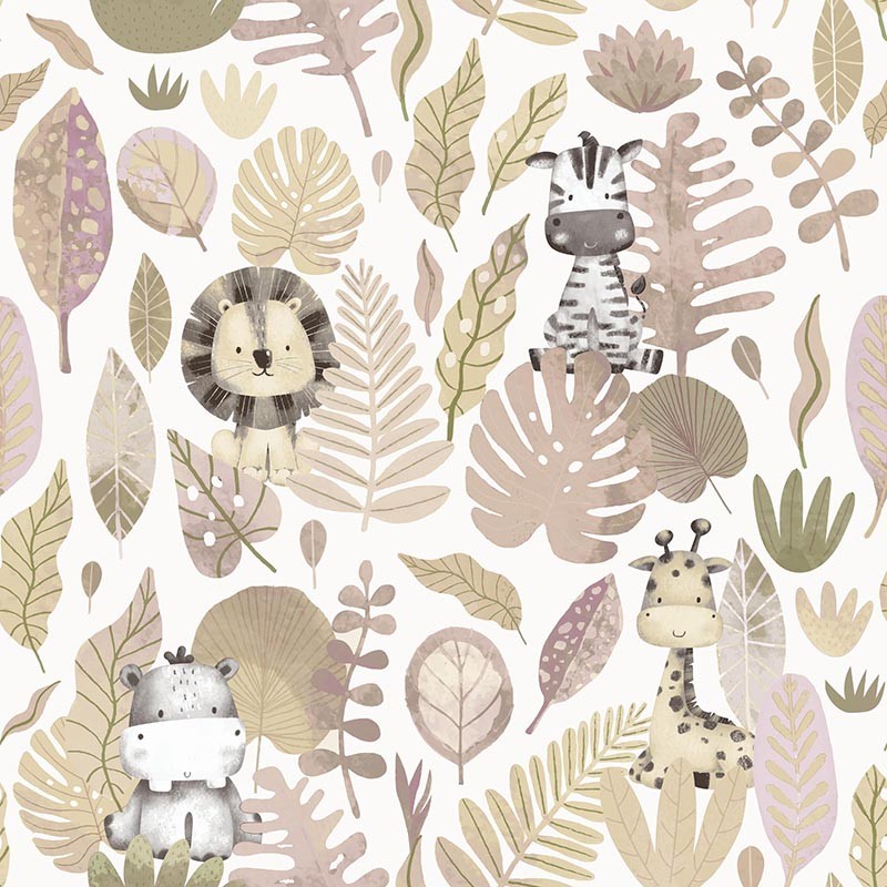 Papel pintado PD Wall Children's Wallpaper Selva 0114838