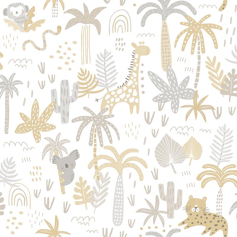 Papel pintado PD Wall Children's Wallpaper Safari 014542