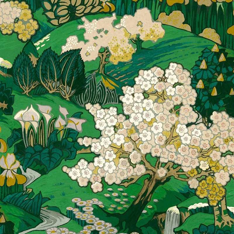 Papel pintado Coordonne Forbidden City Yu Garden Emerald B00148