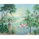 Mural Coordonné 40 th Anniversary Carol Moreno Paisaje con flamencos 8000014-N