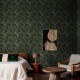 Papel pintado Coordonne Lattice Hexagonal Emerald B00562N