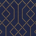 Lattice Trellis Ultramarine B00547N Papel Coordonné
