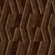 Papel pintado Coordonne Lattice Parallels Chocolate B00535N