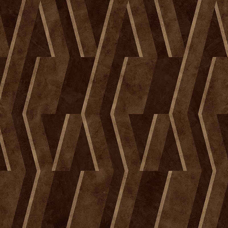 Papel pintado Coordonne Lattice Parallels Chocolate B00535N