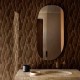 Papel pintado Coordonne Lattice Parallels Chocolate B00535N