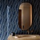 Papel pintado Coordonne Lattice Parallels Ultramarine B00531N