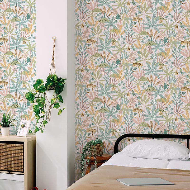Papel pintado infantil Enzo Jungly 2570-6664