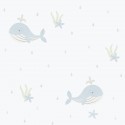 Enzo Little Whales 2570-6624 Papel infantil Colowall