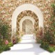 Papel pintado Casamance Jardin Félicia Amaryllis 76580814