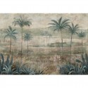Berber Draa Palms Sage B00454_N Mural Coordonné