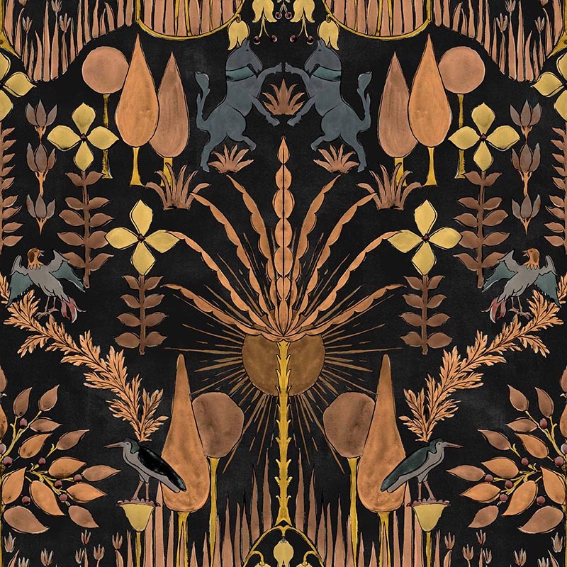 Papel pintado Coordonne Berber Oasis Villa Night B00438_N