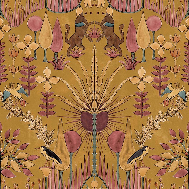 Papel pintado Coordonne Berber Oasis Villa Curry B00437_N