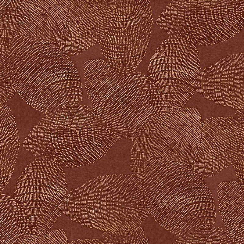 Papel pintado Coordonne Berber Rif Relief Burgundy B00407_B