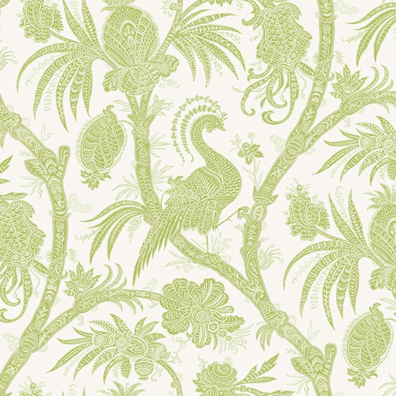 Papel Pintado Jannelli & Volpi Scalamandré Ballinese Peacock 26042