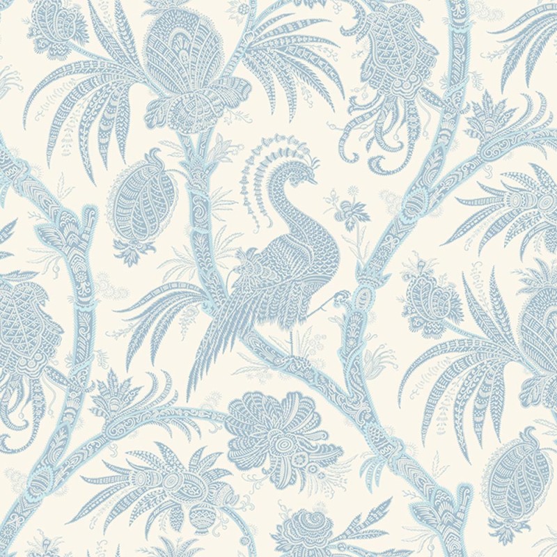 Papel Pintado Jannelli & Volpi Scalamandré Ballinese Peacock 26041
