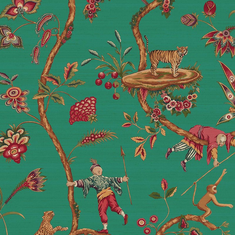 Revestimiento Textil Jannelli & Volpi Scalamandré Chinoise Exotique 26029