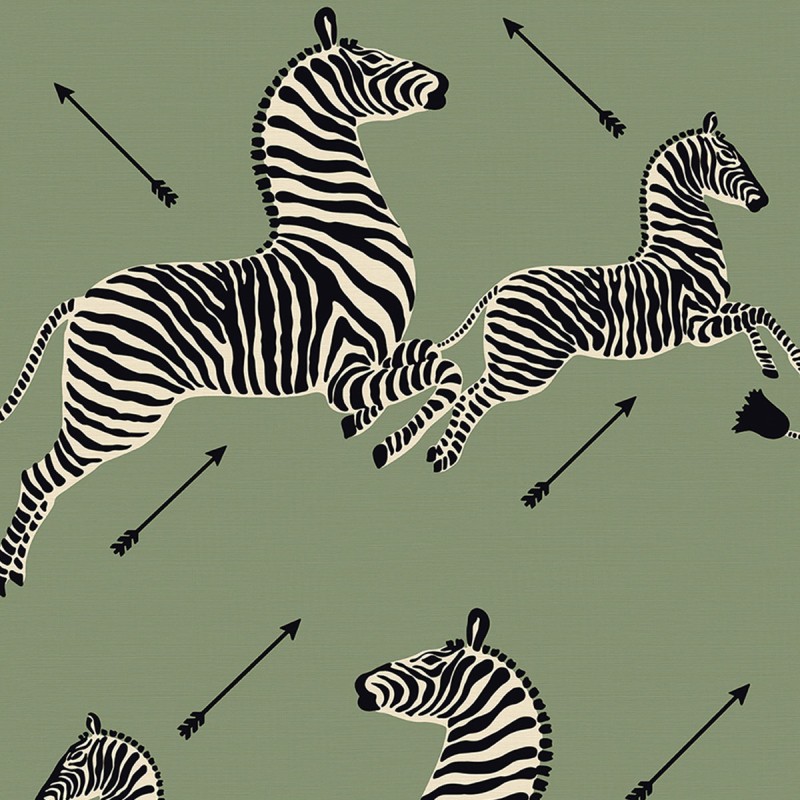 Revestimiento Natural Jannelli & Volpi Scalamandré Zebras 26008