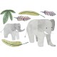 Panel Casadeco Once Upon a Time 2 Elephants March OUTD201019797