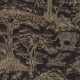 Papel pintado Clarke & Clarke Breeganjane Kisumu Noir Luxe W0185-04