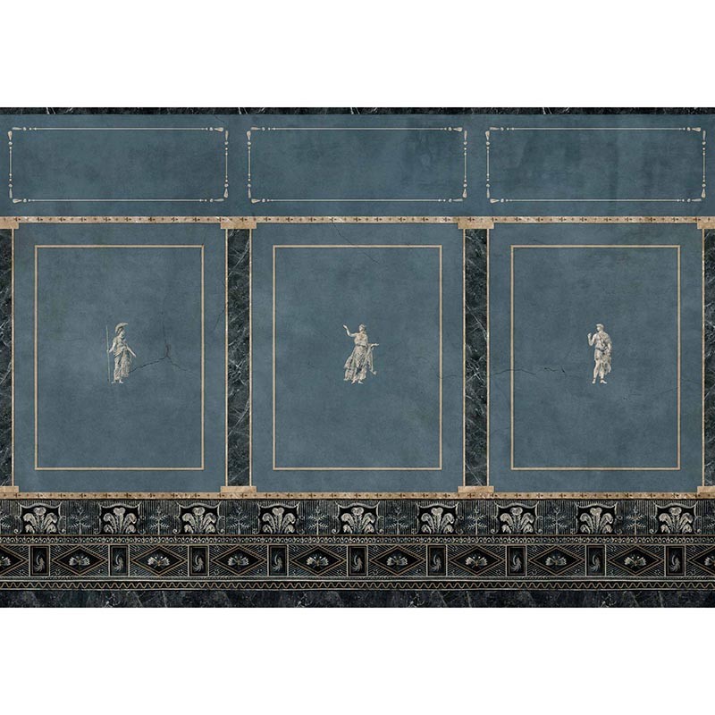 Mural Coordonne Pompei Arianna Sapphire B00660