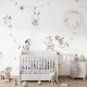Mural infantil FDC Kikki Belle & Oliver Robins Sleeping Moon BR 4087 M