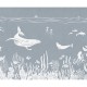Mural infantil FDC Kikki Belle & Oliver Robins Monochrome Sea BR 4068 M