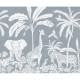 Mural infantil FDC Kikki Belle & Oliver Robins Monochrome Jungle BR 4064 M