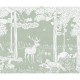 Mural infantil FDC Kikki Belle & Oliver Robins Monochrome Forest BR 4062 M