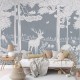 Mural infantil FDC Kikki Belle & Oliver Robins Monochrome Forest BR 4060 M