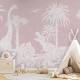 Mural infantil FDC Kikki Belle & Oliver Robins Monochrome Dino BR 4059 M