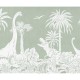 Mural infantil FDC Kikki Belle & Oliver Robins Monochrome Dino BR 4058 M